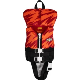 KGB Infant Boys Vest with Collar Electric Red 2027
