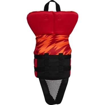 KGB Infant Boys Vest with Collar Electric Red 2-3 2027 Back