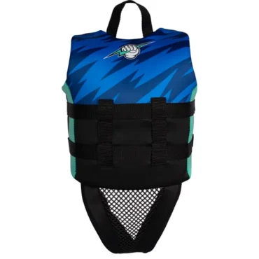 KGB Junior Boys Vest Electric Blue 2027 Back 2-3