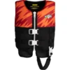 KGB Junior Boys Vest Electric Red 2027 Front 4-6