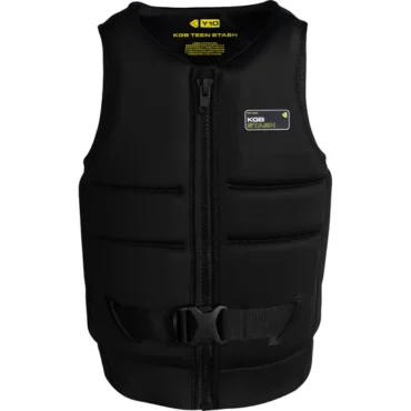 KGB Teen Stash Vest Black 2027 Front