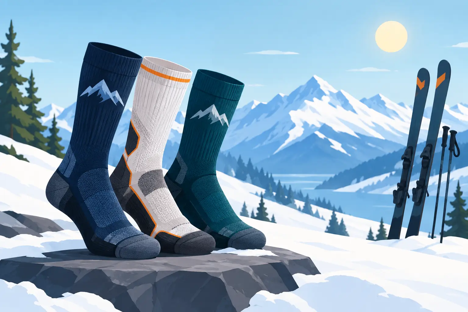 Best Ski Socks Australia for Warm, Dry Days